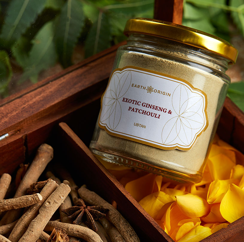 Exotic Ginseng & Patchouli Ubtan