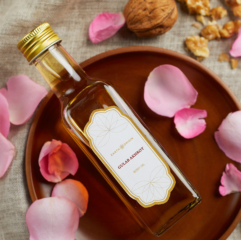 Gulab Akhrot Body Oil