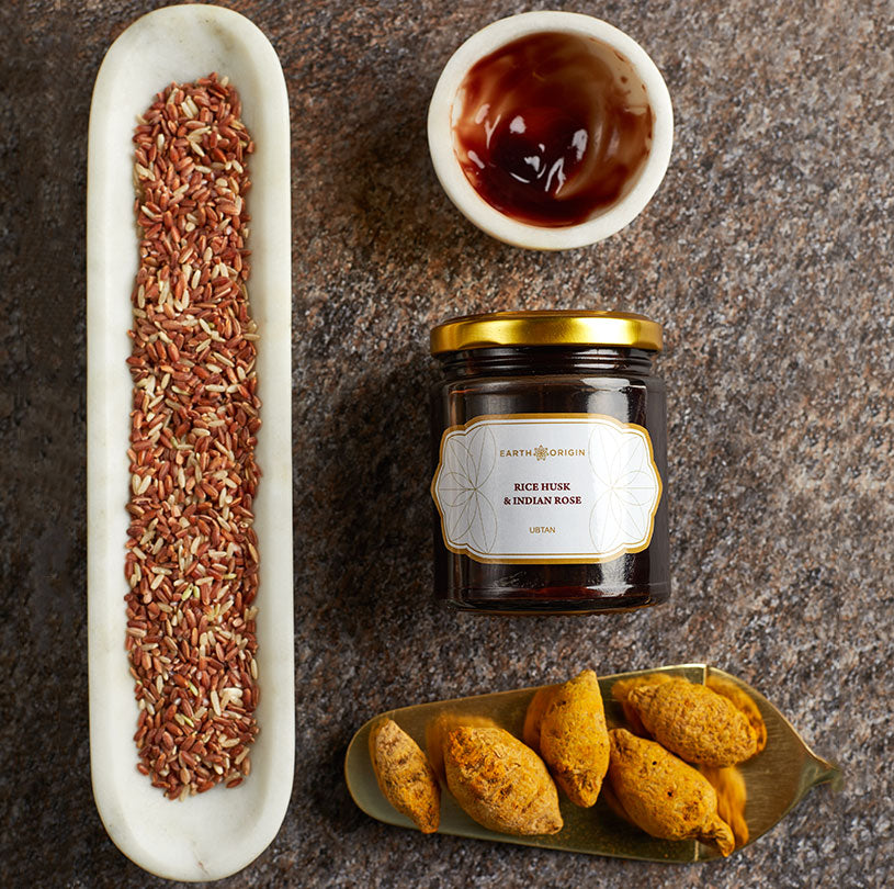 Rice Husk & Indian Rose Ubtan